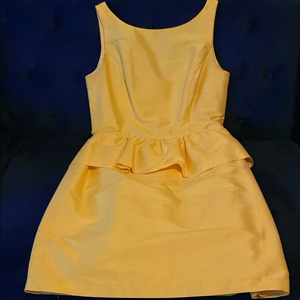 Alfred Sung Size 14 Bridesmaid Dress — Yellow